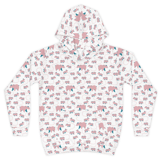 Runaway Cubs Pink/Blue – Children's Hoodie