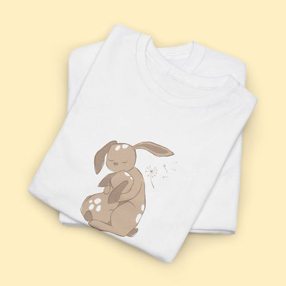 Cuddle Sand Brown – Unisex Heavy Cotton Tee