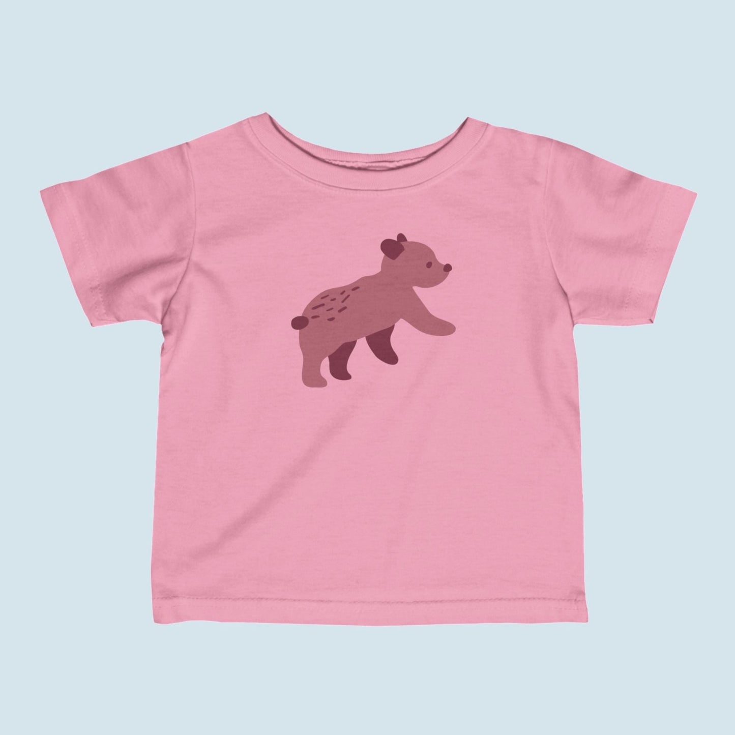 Runaway Cub Pink – Infant Fine Jersey Tee