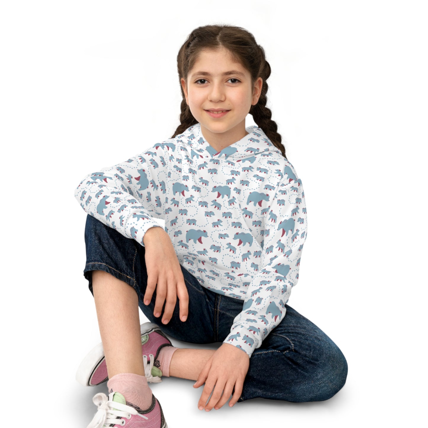 Runaway Cubs Blue/Pink – Children's Hoodie