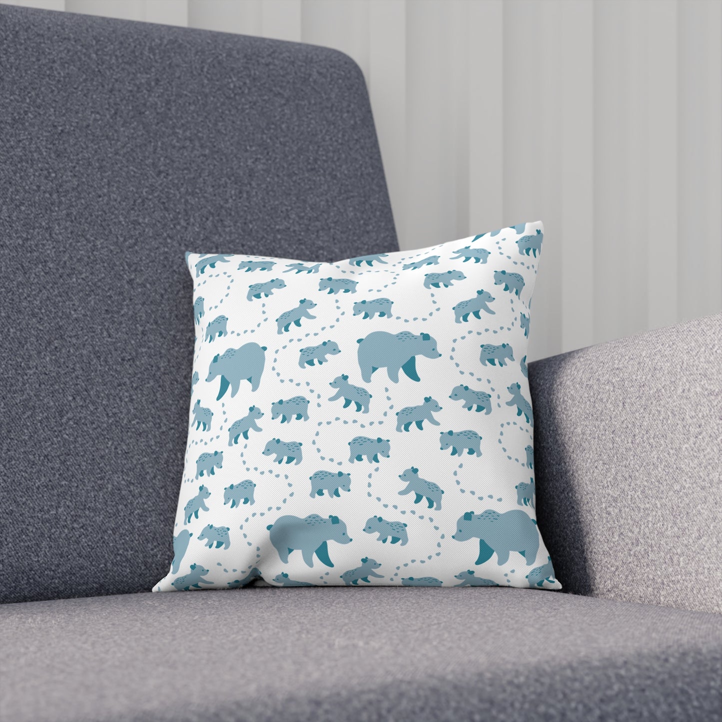 Runaway Cubs Blue – Cushion