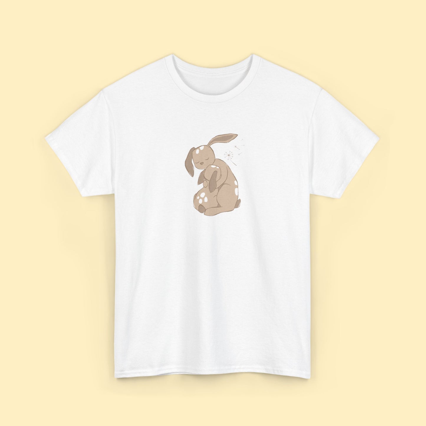 Cuddle Sand Brown – Unisex Heavy Cotton Tee