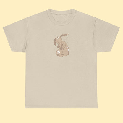 Cuddle Sand Brown – Unisex Heavy Cotton Tee