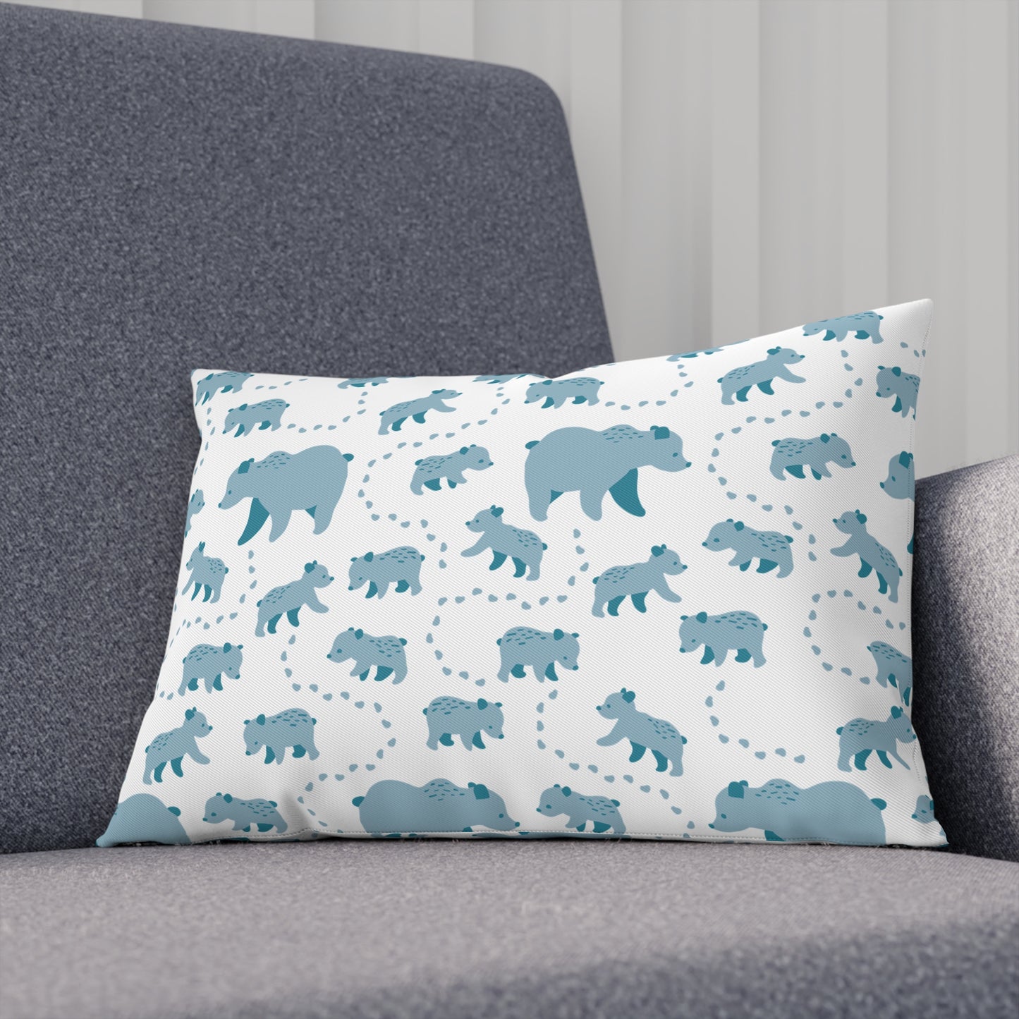 Runaway Cubs Blue – Cushion
