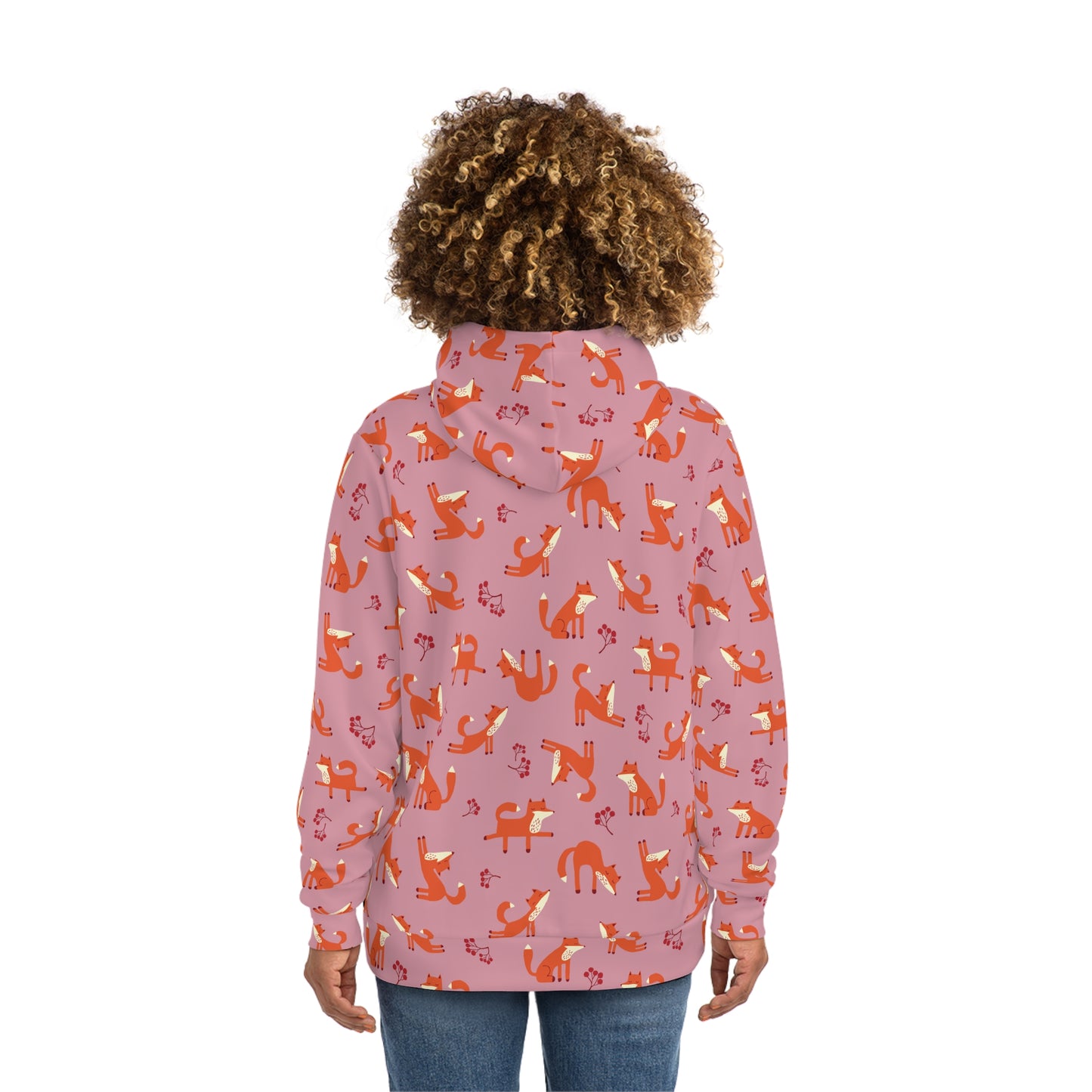 Playful Fox Pink – Hoodie
