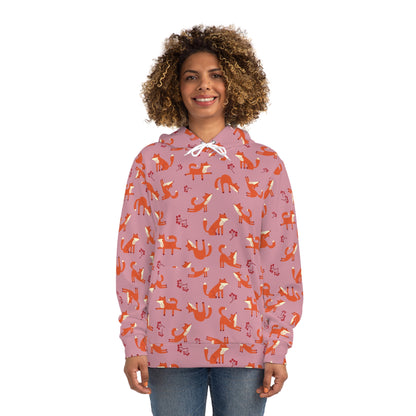 Playful Fox Pink – Hoodie