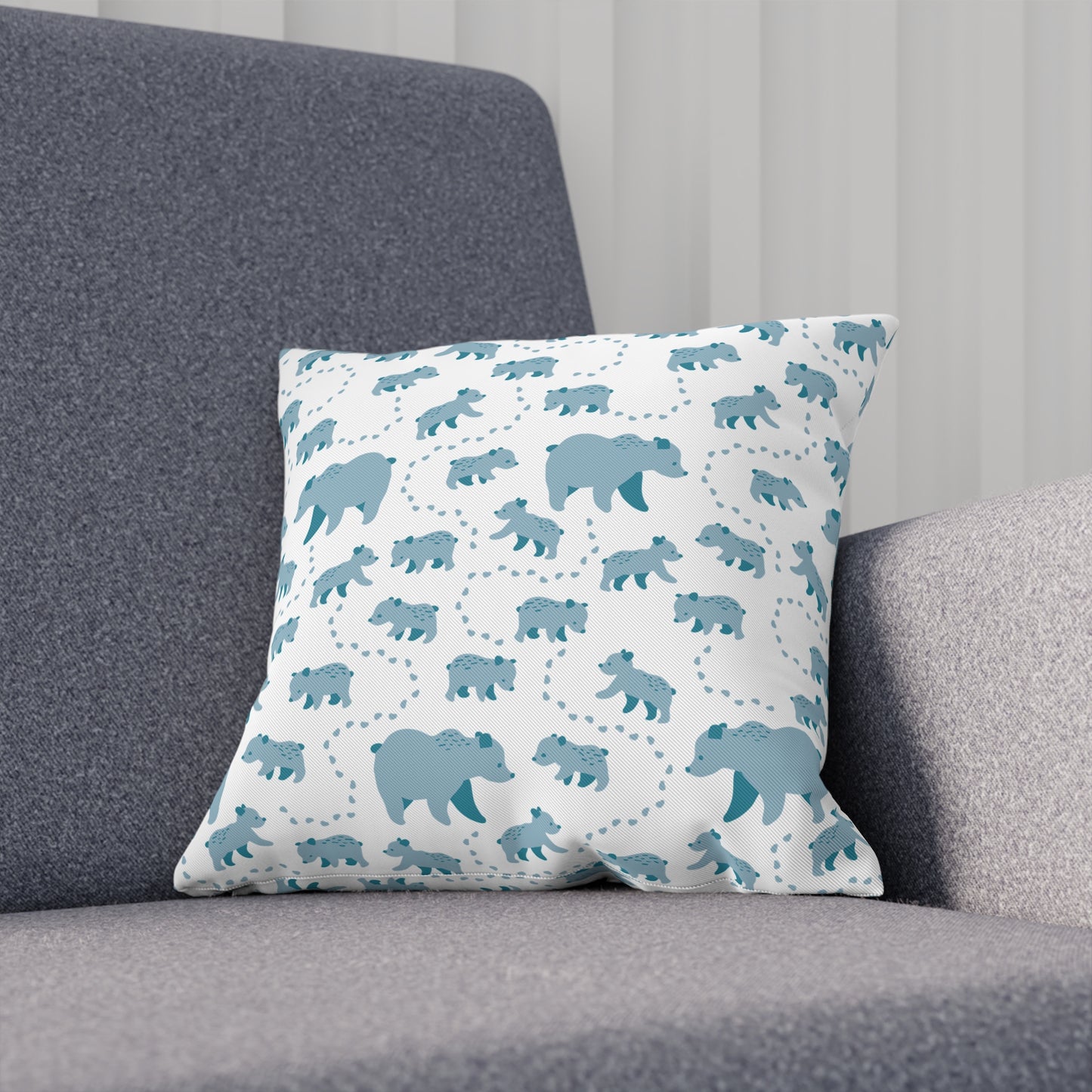 Runaway Cubs Blue – Cushion