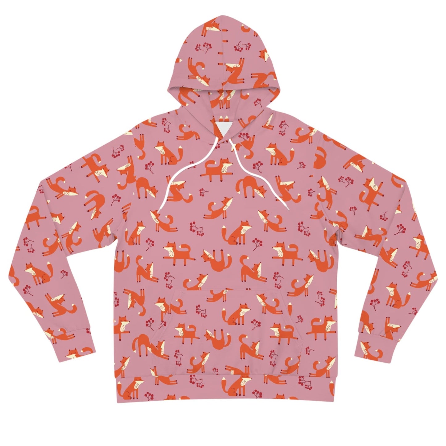 Playful Fox Pink – Hoodie