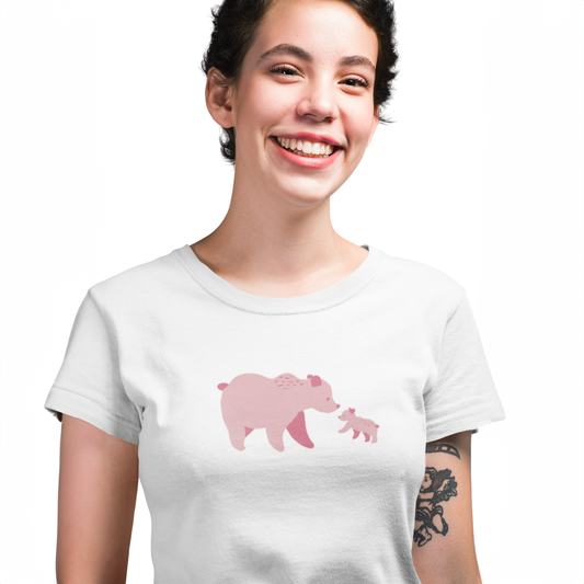 Bear Fam – Women's Midweight Cotton Tee